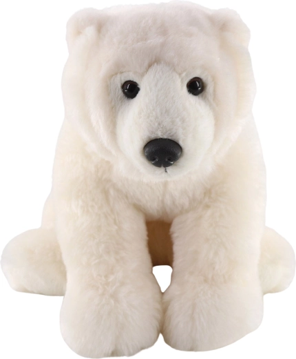 Sitzender Eisbär aus Plüsch 32 cm