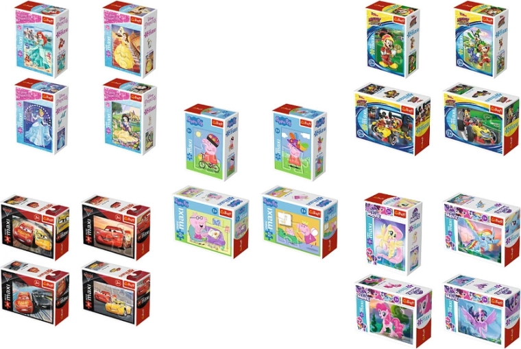 Puzzle Mini Maxi – bunte Puzzles für die Kleinsten, 20 Teile