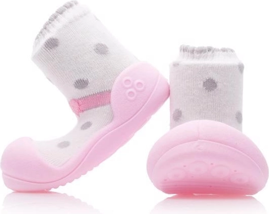 Attipas Babyschuhe Ballet Pink für die ersten Schritte