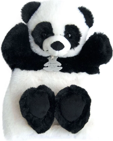Plüsch-Handpuppe Panda 25 cm