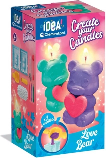 Mini-Kerzenfabrik Bärchen – Kreativset für Kinder