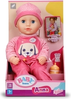BABY born Anna dunkelrosa, 36 cm