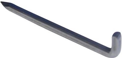 Klammer 100 mm glänzend (100 Stk.)