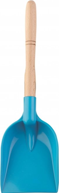 Androni Schaufel mit Holzstiel 34 cm – Blau