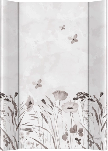 Ceba Baby Wickelauflage für das Kinderbett mit fester Platte Basic Nature Harmony 50 × 70 cm