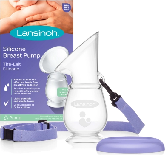 LANSINOH Silikon-Milchsammler