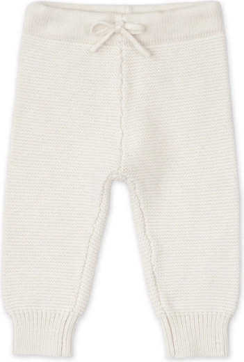 Lodger gestrickte, warme Hose aus Merinowolle cream Gr. 56