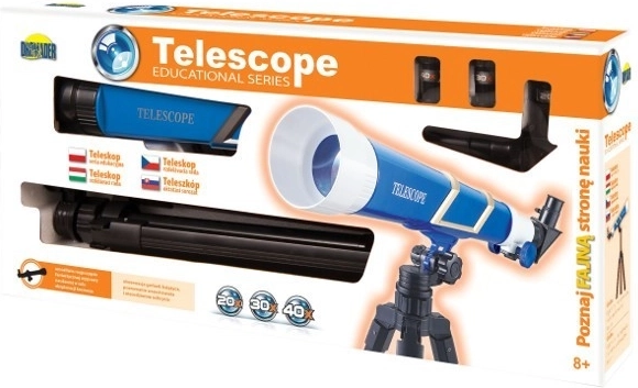 Teleskop mit drei Objektiven