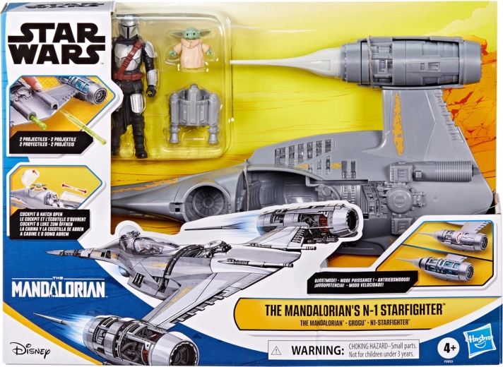 Hasbro Star Wars Mandalorians N-1-Sternjäger mit Figuren