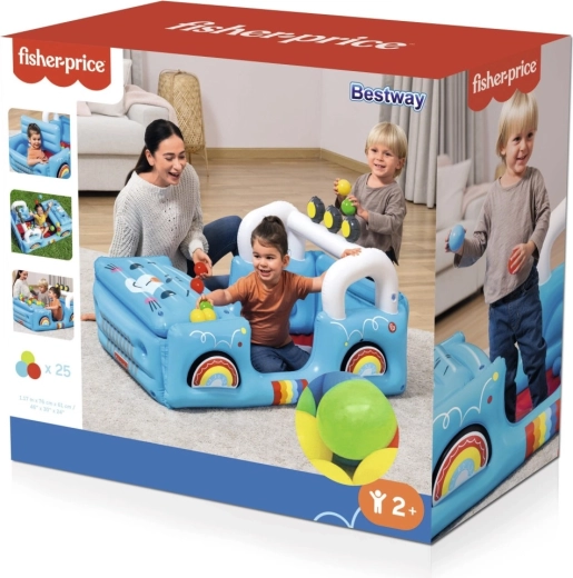 Aufblasbares Spielauto mit Bällen FISHER-PRICE Safari