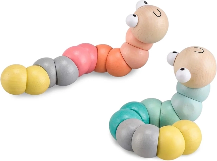 Bigjigs Toys Motorik-Raupe – 1 Stück