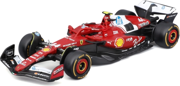 Bburago Modell Formel 1 Ferrari SF-25 (2025) Lewis Hamilton 1:43
