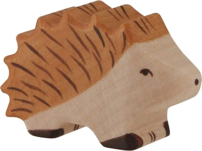 Holztiger Igel - 1 Stück
