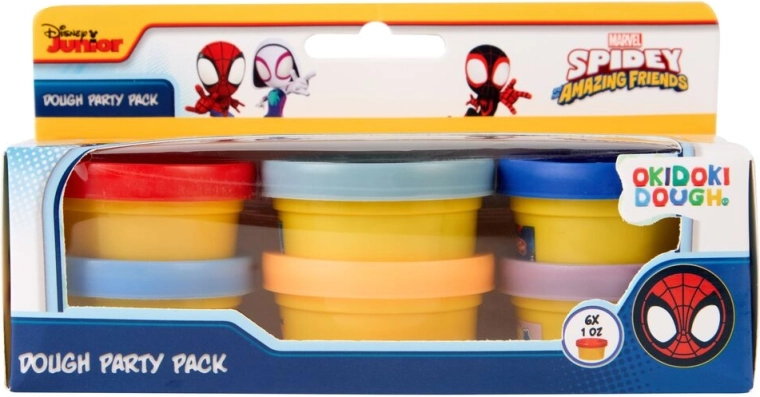 Modellierknete Marvel Spider-Man – Set mit 6 Mini-Bechern