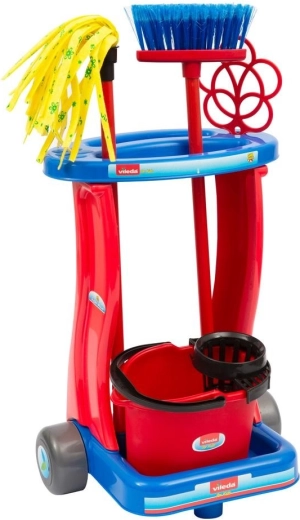 Vileda Reinigungsset mit Wagen