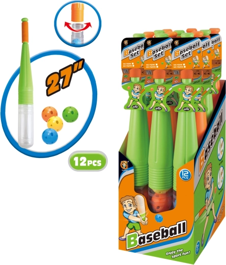 Baseball-Set für Kinder mit Bällen 69 cm