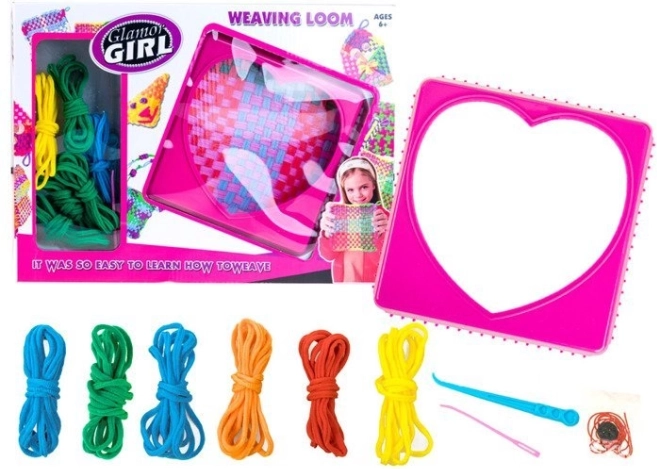 Kreativer Webrahmen für Kinder – Heimset zum Weben