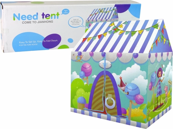 Kinderzelt fröhlicher Zirkus für Zimmer und Garten