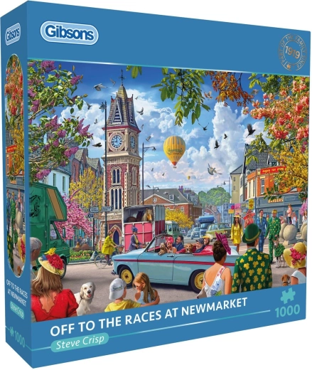 Gibsons Puzzle Rennen in Newmarket 1000 Teile