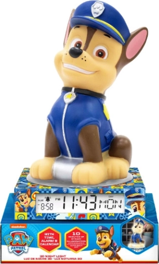 Nachtlampe mit Wecker und Kalender PAW PATROL – 3D-Figur