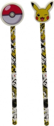 Pokémon-Bleistift mit Radiergummi