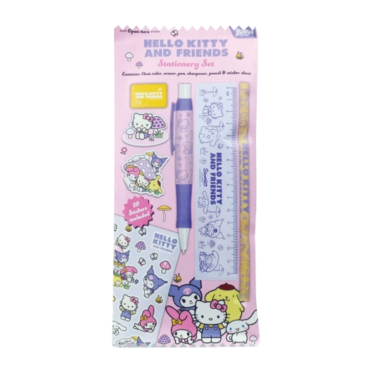 Hello Kitty und Freunde Schulset Mushroom
