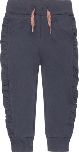 Dirkje Mädchenhose mit Rüschen in Marineblau (Gr. 62)