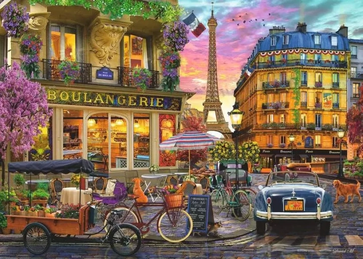 Ravensburger Puzzle Paris im Morgengrauen 1000 Teile
