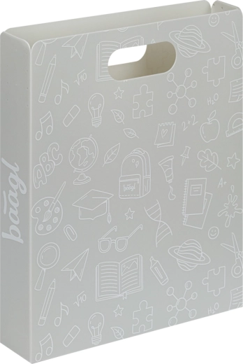 Baagl Kunststoffmappe für Schulhefte School