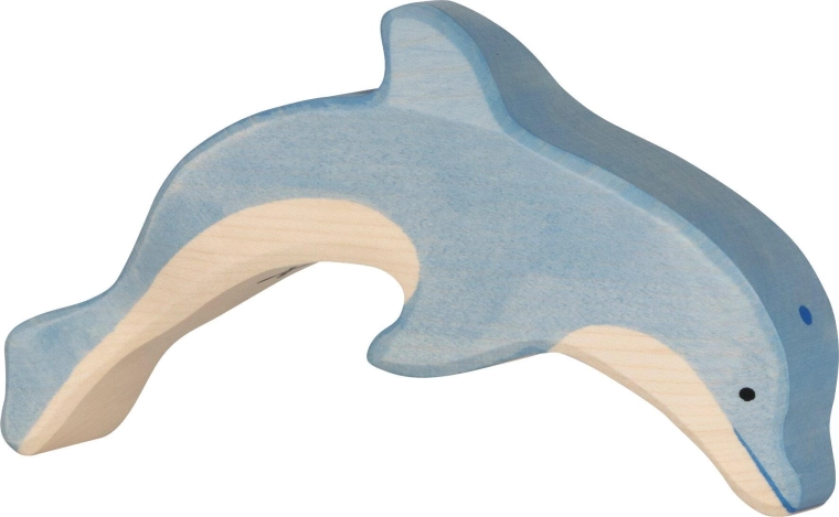 Springender Delfin Holztiger – 1 Stück