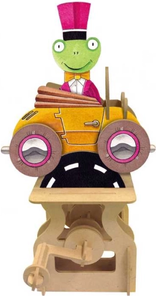 ARToy Bausatz bewegliches Automodell um die Welt