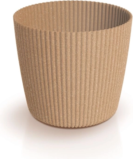 Blumentopf Milly Round Eco Wood 29,2 cm Naturo ECO