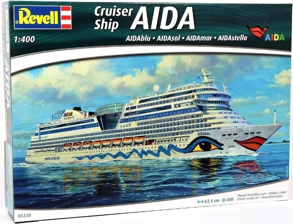 Plastikmodellschiff AIDA Cruiser