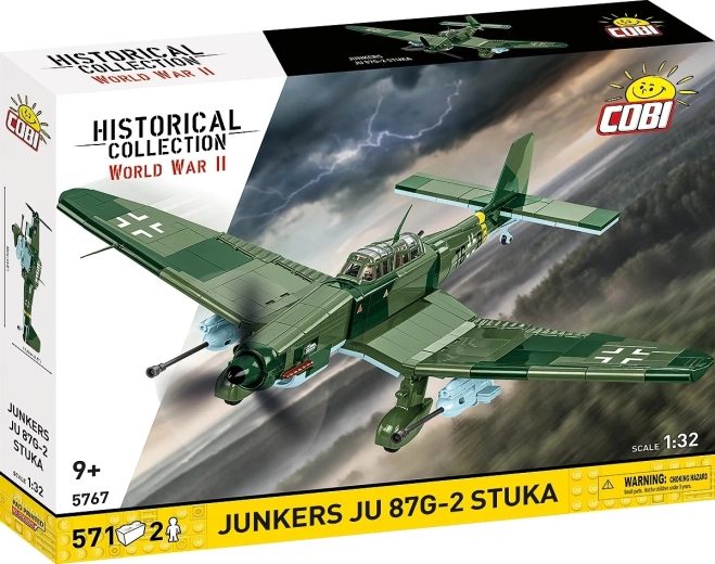 Bausatz Flugzeug Junkers Ju 87 G-2 Stuka – 571 Teile