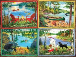 Puzzle Land der Hütten XL 275 Teile