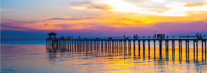 Panorama-Puzzle Thailändische Bucht 2000 Teile