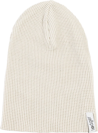 Lodger Beanie Ciumbelle Cloud Dancer Baumwollmütze 0–6 Monate
