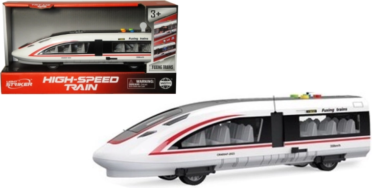 Licht- und Sound-Schienenbus – Kinderzug mit öffnenden Türen