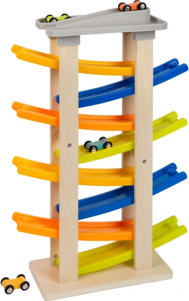 Rennstrecke mit Parkplatz XL