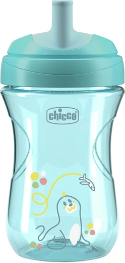 Chicco Advanced Becher mit Strohhalmaufsatz 266 ml, 12m+