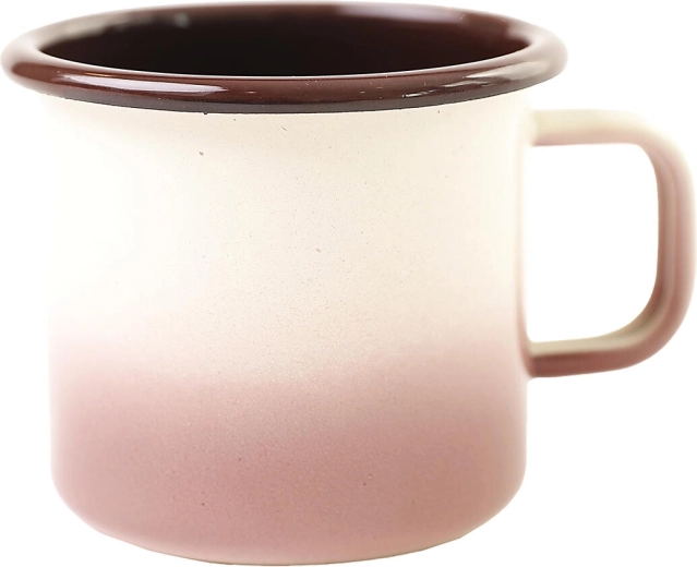 Emaillebecher Cappuccino 0,37 l, Durchmesser 8 cm