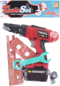 Kinder-Akkubohrmaschine mit Zubehör