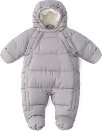 LEOKID Winteroverall Eddy Gray Mist, Größe 62