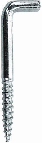 Schraubhaken mit Kreuzschlitz 5,8 × 65 mm, verzinkt, 100 Stk.