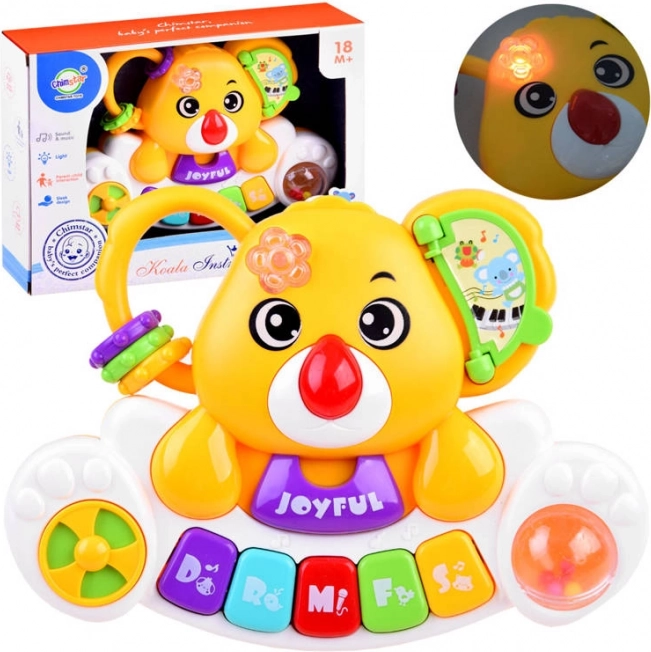 Buntes Kinderklavier mit fröhlichen Tiergeräuschen – Mehrfarbig