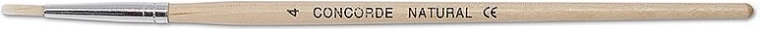 Runder Pinsel CONCORDE Natural Nr. 4
