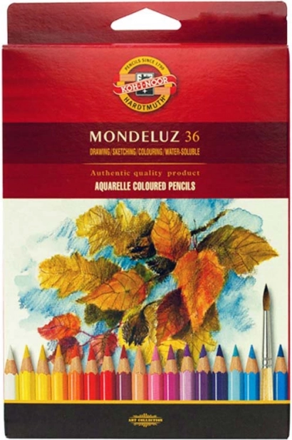 Aquarellfarbstifte KOH-I-NOOR MONDELUZ 36 Stk.
