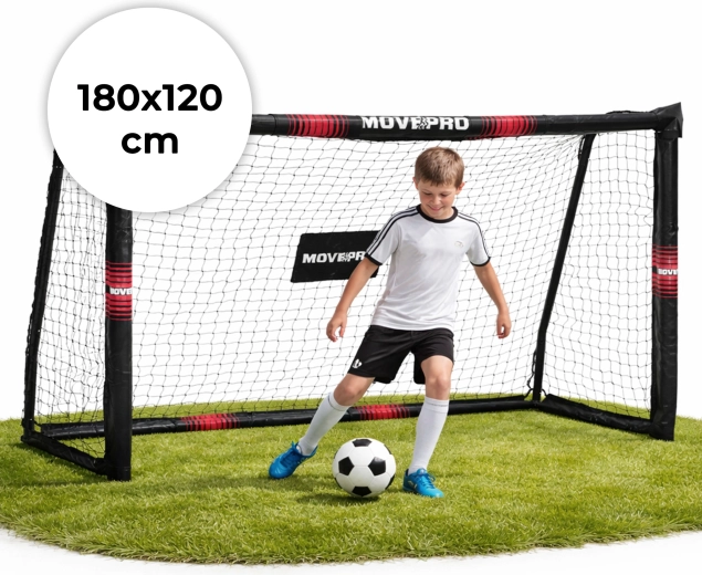 Fußballtor mit Netz 180 × 120 × 60 cm MOVEPRO