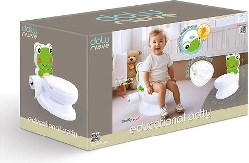 Dolu Lern-Töpfchen Frosch mit Sound und Licht