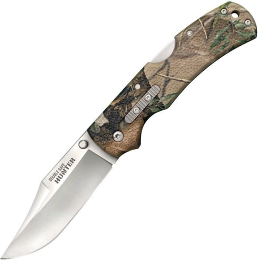 Klappbares Jagdmesser Cold Steel Double Safe Hunter, tarnfarben, 8,9 cm